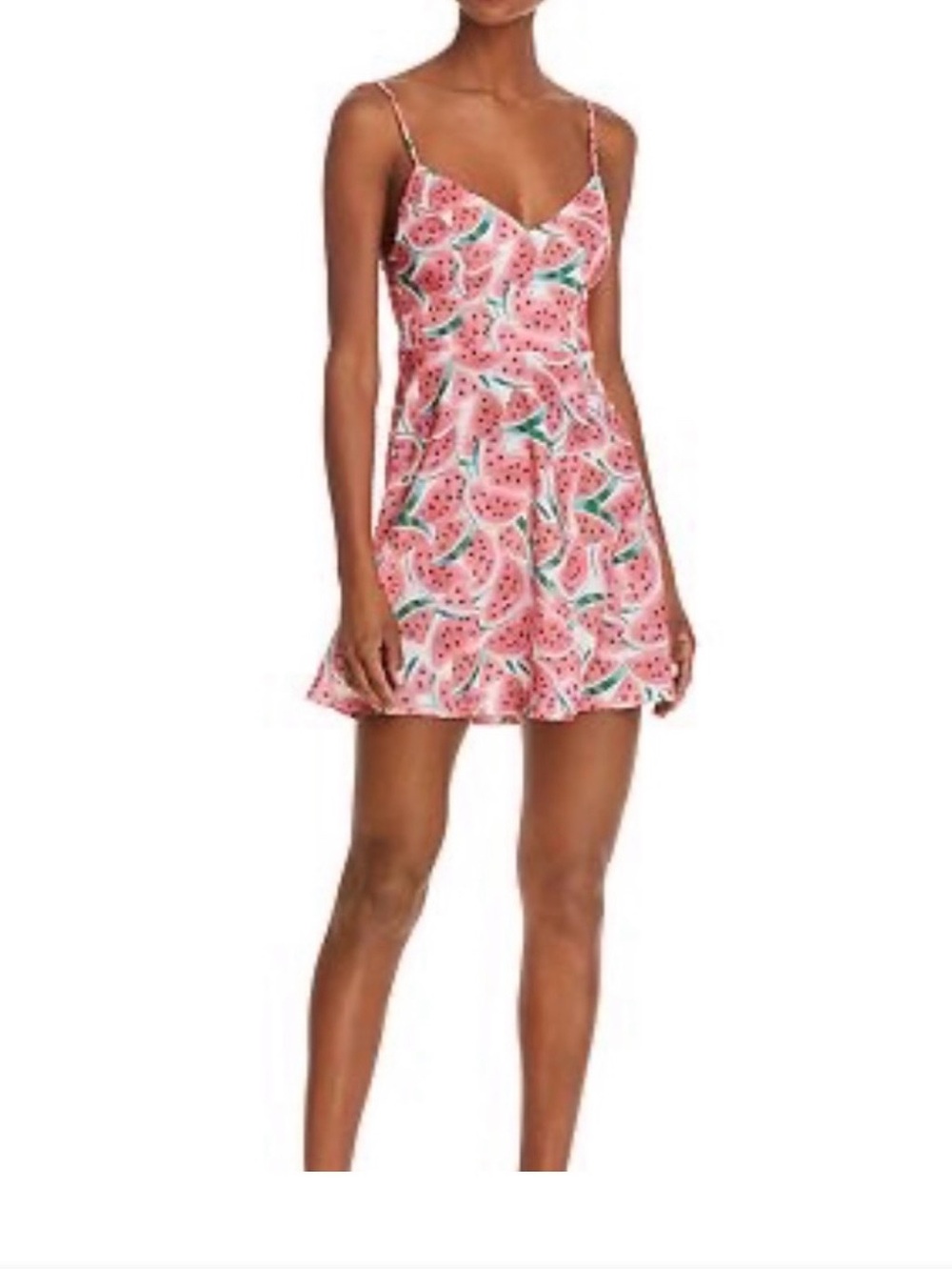 Show Me Your Mumu Women's Watermelon Print Mini Dress Size Large Summer Beach